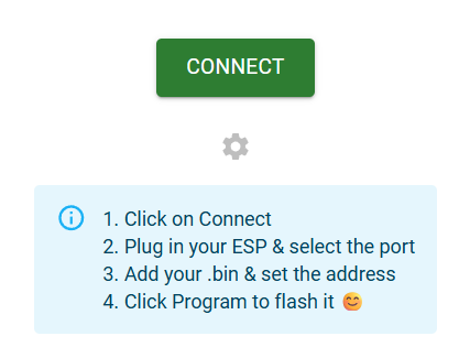 Интерфейс программатора
