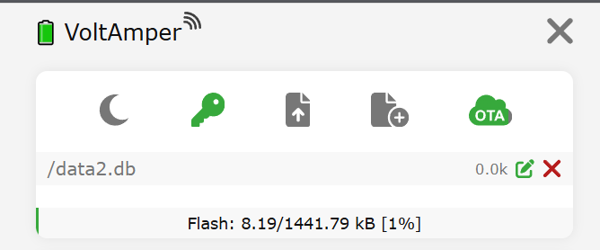 Процесс обновления прошивки